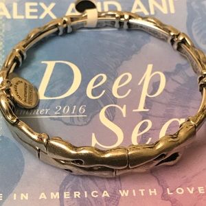 Alex and Ani Silver Deep Sea Bracelet NWT